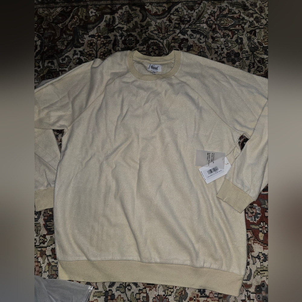 Blanketblend Cream Unisex Crewneck Sweater